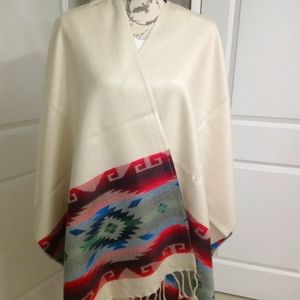 Artisanal Andean Poncho New w tags, Unisex